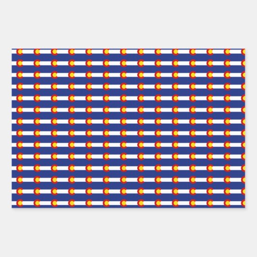 Colorado Flag Inpakpapier Vel (Voorkant 3)