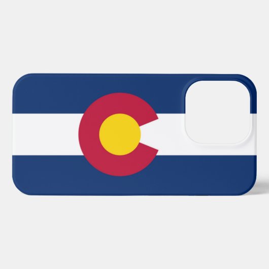 Colorado Flag iPhone Hoesje (Achterkant horizontaal)