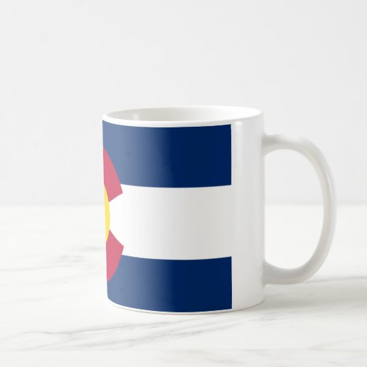 Colorado Flag Koffiemok (Rechts)