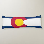Colorado Flag Lichaamskussen (Achterkant)