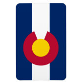 Colorado Flag Magneet (Verticaal)