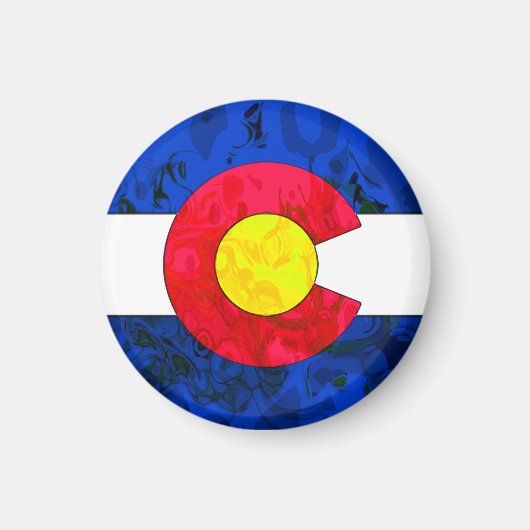 COLORADO FLAG MAGNEET (Voorkant)