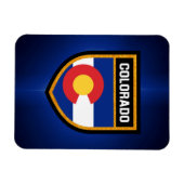 Colorado Flag Magneet (Horizontaal)