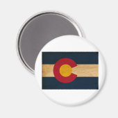 Colorado Flag Magneet (Voorkant / Achterkant)