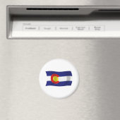 Colorado Flag Magnet (Insitu (Vaatwasser))