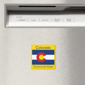 Colorado Flag Magnet (Insitu (Vaatwasser))