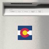 Colorado Flag Magnet (Insitu (Vaatwasser))
