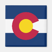 Colorado Flag Magnet (Voorkant)