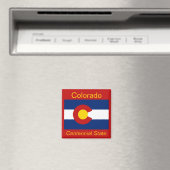 Colorado Flag Magnet (Insitu (Vaatwasser))