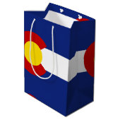 Colorado Flag Medium Cadeauzakje (Achterkant Gekanteld)