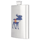 Colorado Flag Moose Flacon (Links)