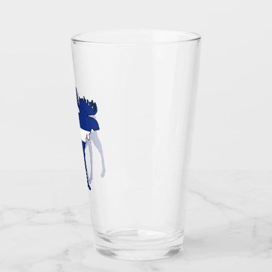 Colorado Flag Moose Glas (Links)