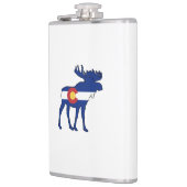 Colorado Flag Moose Heupfles (Links)