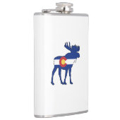 Colorado Flag Moose Heupfles (Rechts)
