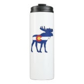 Colorado Flag Moose Thermosbeker (Voorkant)