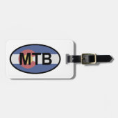 Colorado Flag Mountain Bike Bagagelabel (Voorkant horizontaal)