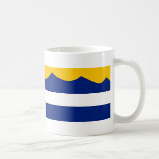 Colorado Flag Mountain Range Coffee Mok