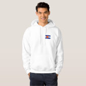 Colorado Flag Mountain Range Hoodie (Voorkant volledig)