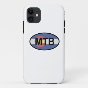 Colorado Flag Mountainbike Case-Mate iPhone Case