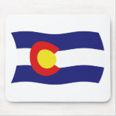 Colorado Flag Mousepad Muismat (Voorkant)