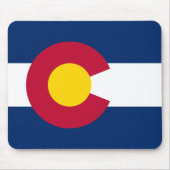 Colorado Flag Muismat (Voorkant)