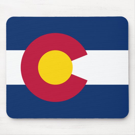 Colorado Flag Muismat (Voorkant)