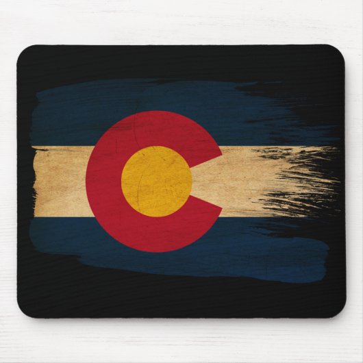 Colorado Flag Muismat (Voorkant)