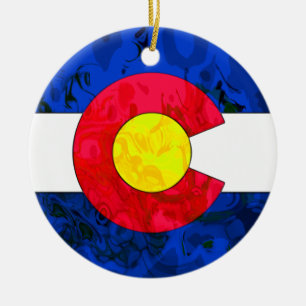 COLORADO FLAG Ornament