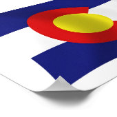 Colorado Flag Poster Print (Hoek)