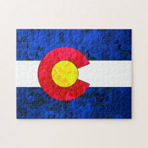 COLORADO FLAG Puzzle Legpuzzel