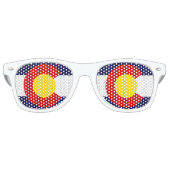 COLORADO FLAG RETRO ZONNEBRIL (Voorkant)