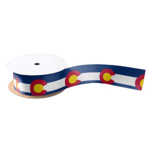 COLORADO FLAG SATIJNEN LINT