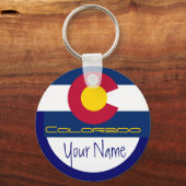 Colorado - FLAG Sleutelhanger (Voorkant)