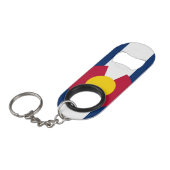 COLORADO FLAG SLEUTELHANGER FLESSENOPENER (Voorkant Gekanteld)