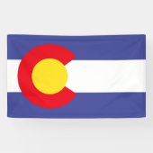 COLORADO Flag - Spandoek (Horizontaal)