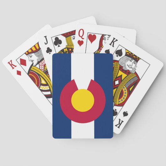 Colorado Flag Speelkaarten (Achterkant)