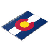 Colorado Flag Spiral Notitieboek (Linkerzijde)