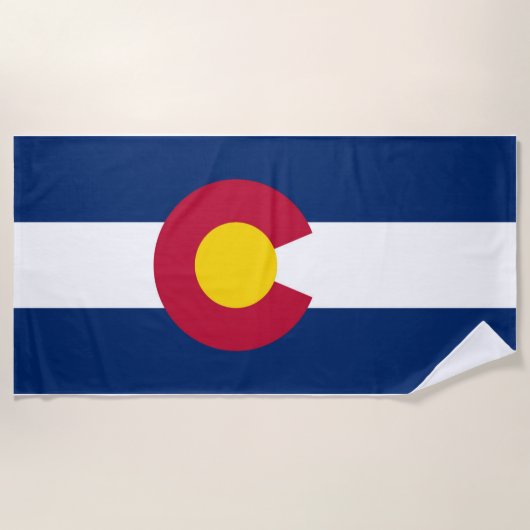 Colorado Flag Strandlaken (Voorkant)