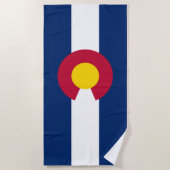 Colorado Flag Strandlaken (Voorkant)