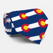 Colorado Flag Stropdas (Opgerold)