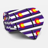 Colorado Flag Stropdas (Opgerold)