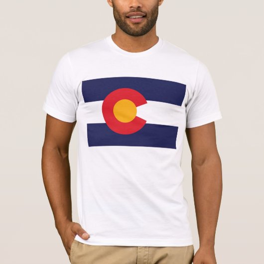 Colorado Flag T-shirt (Voorkant)