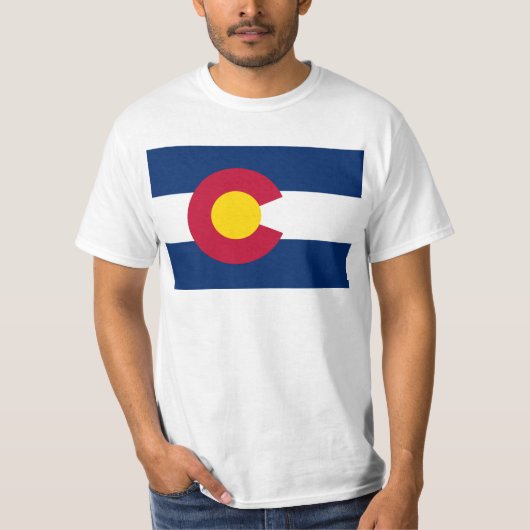 Colorado Flag T-shirt (Voorkant)
