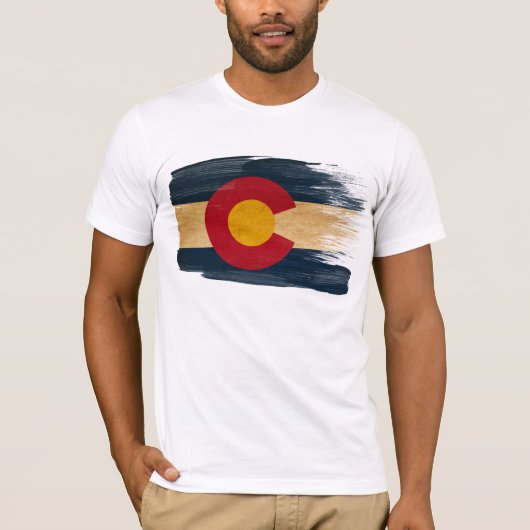 Colorado Flag T-Shirt (Voorkant)