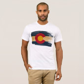 Colorado Flag T-Shirt (Voorkant volledig)