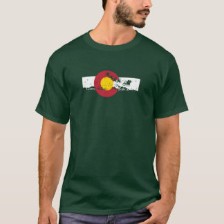 Colorado Flag T-Shirt - kerstontwerp - Santa