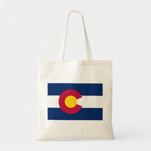 Colorado Flag Tote Bag (Voorkant)