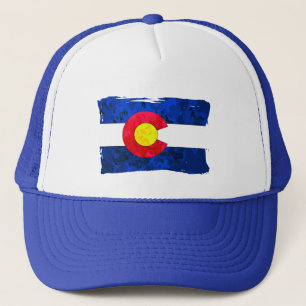 COLORADO FLAG TRUCKER PET