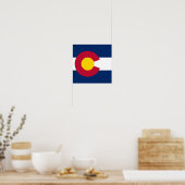 Colorado Flag, Verenigde Staten, Coloradans Poster (Keuken)