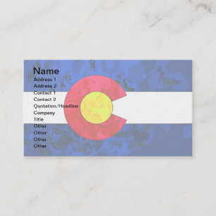 COLORADO FLAG Visitekaartjes